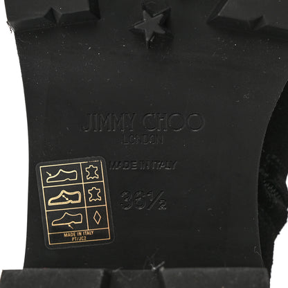 Jimmy Choo Suede Melodie Ankle Boots 36.5 Black 6 of 12