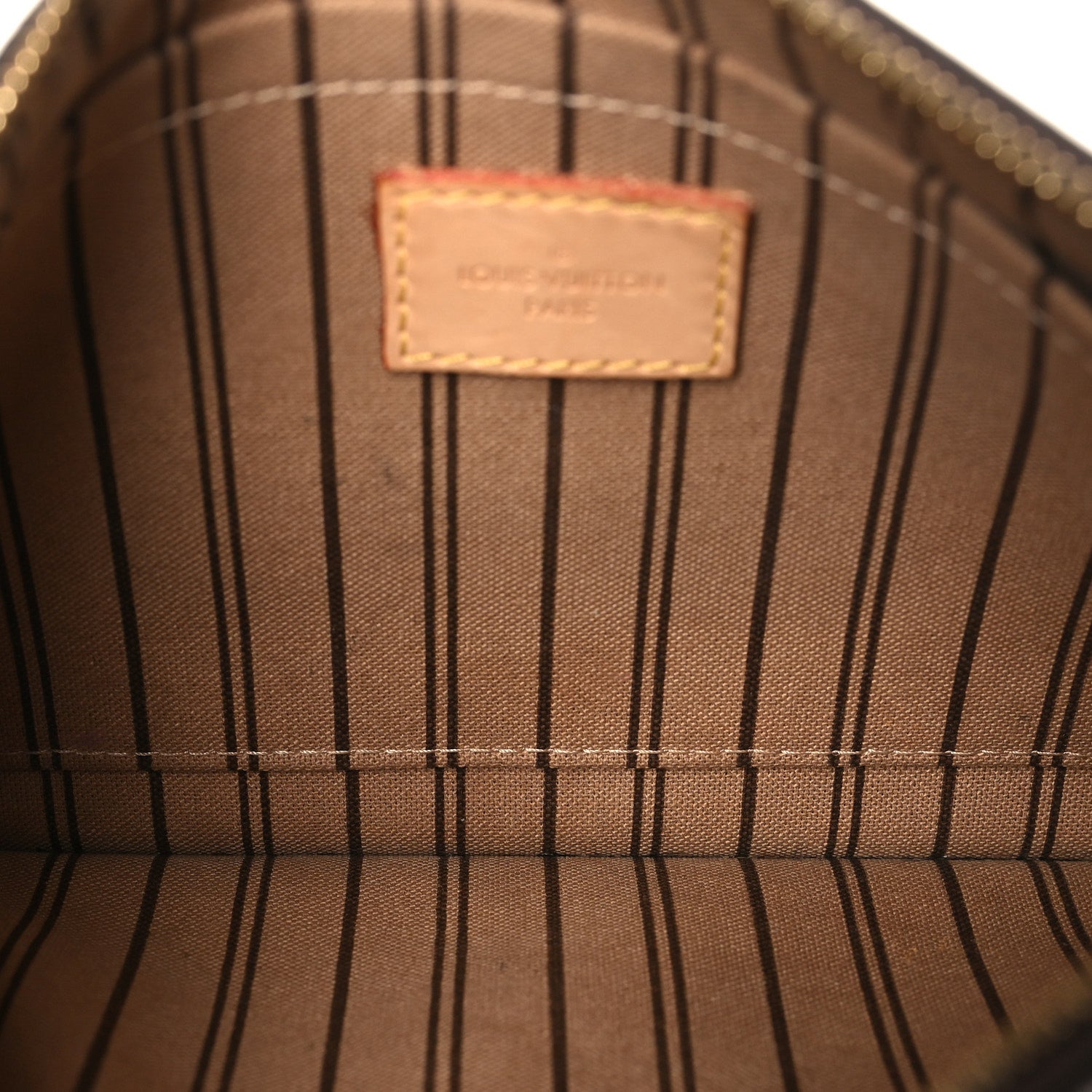 Louis Vuitton Monogram Neverfull MM GM Pochette 5 of 7