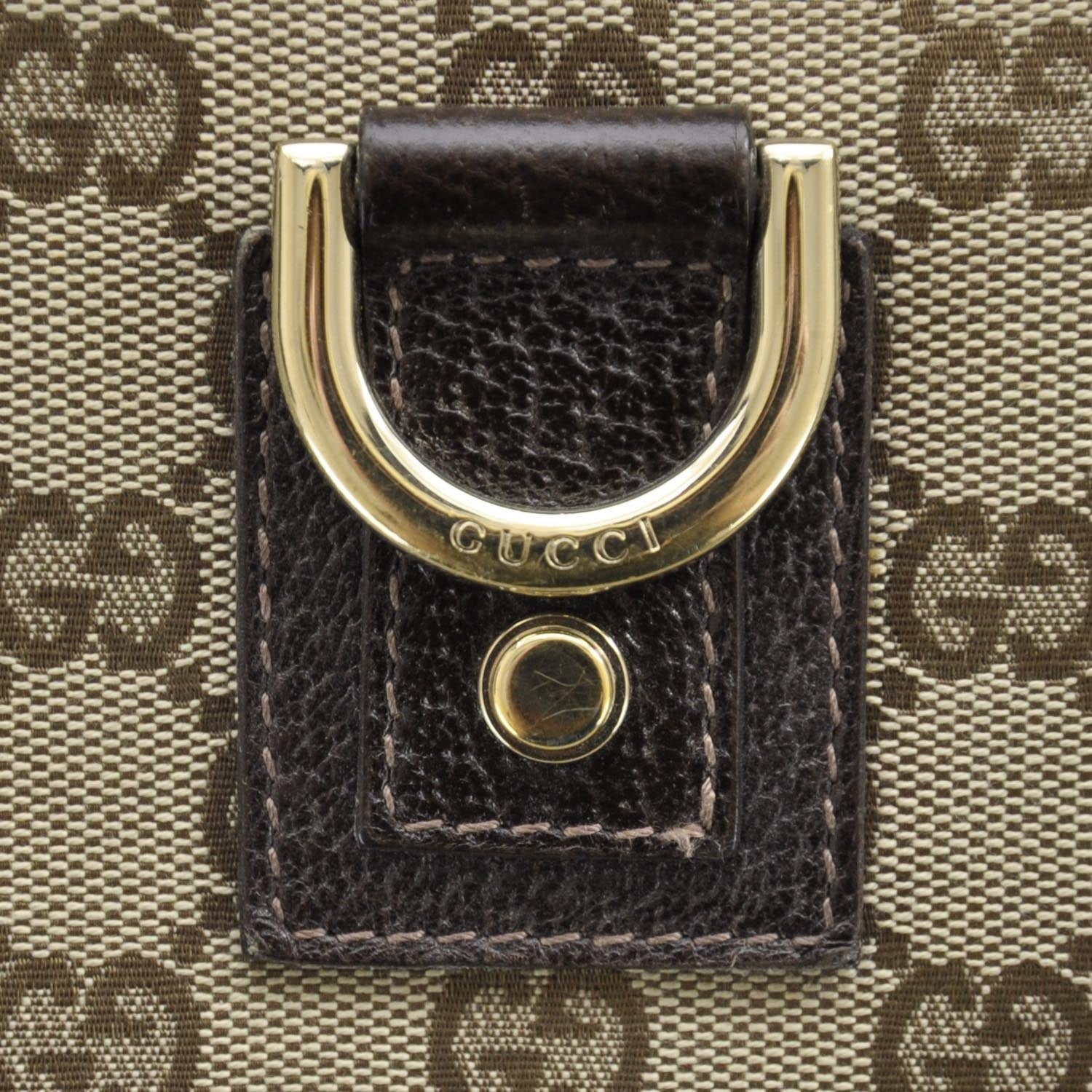 Gucci Monogram Small Abbey Hobo Ebony 9 of 9