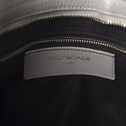 Balenciaga Chevre Silver Metallic Edge S City Gris Haussmannien 8 of 10