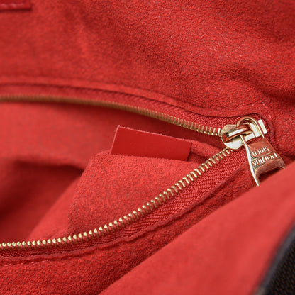 Louis Vuitton Damier Ebene Caissa Hobo Cherry 8 of 11