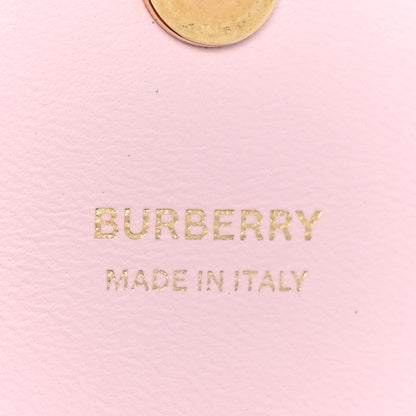 Burberry Lambskin Quilted Micro Tri-Color Lola Bag Red Pink Tan 5 of 9