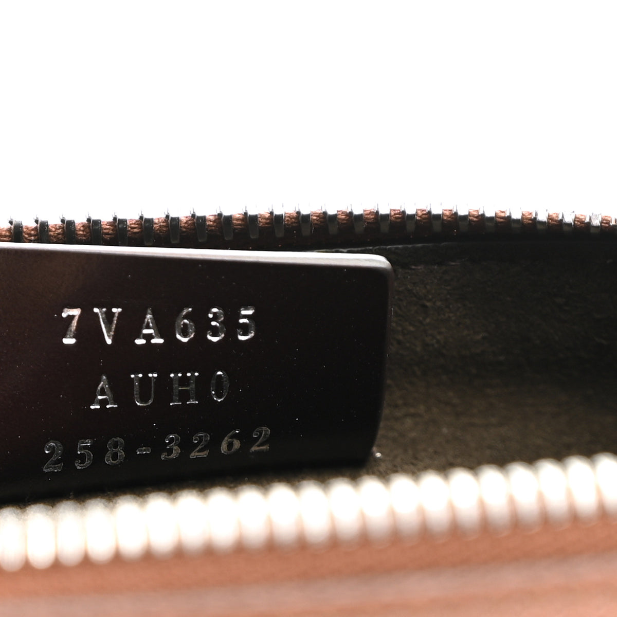 Vitello Cher Threading Small Melon Bag Brandy