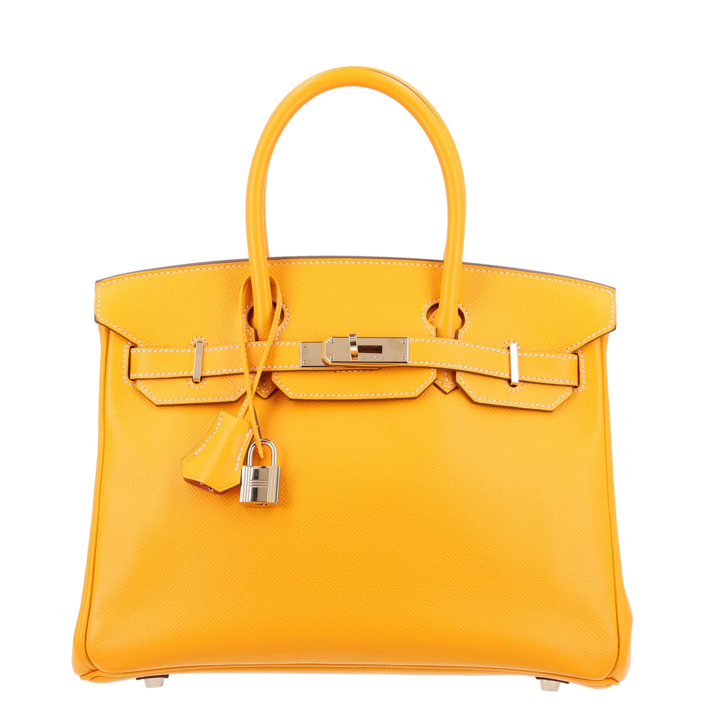 Epsom Candy Birkin 30 Jaune D'Or Feu