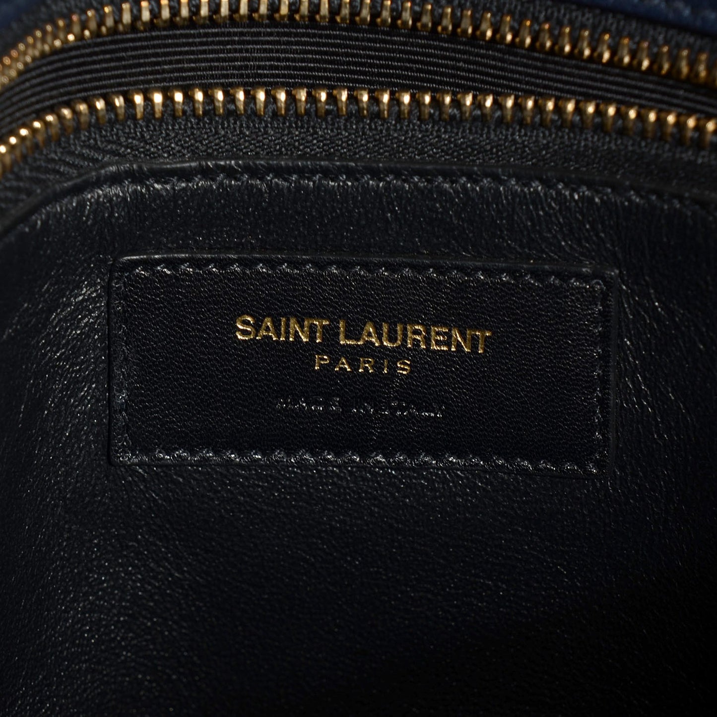Calfskin Small Sac De Jour Navy