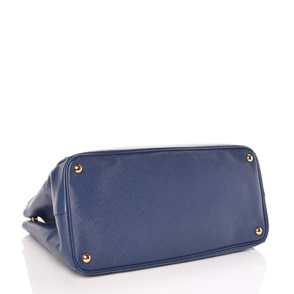 Prada Saffiano Lux Large Tote Bluette 4 of 12