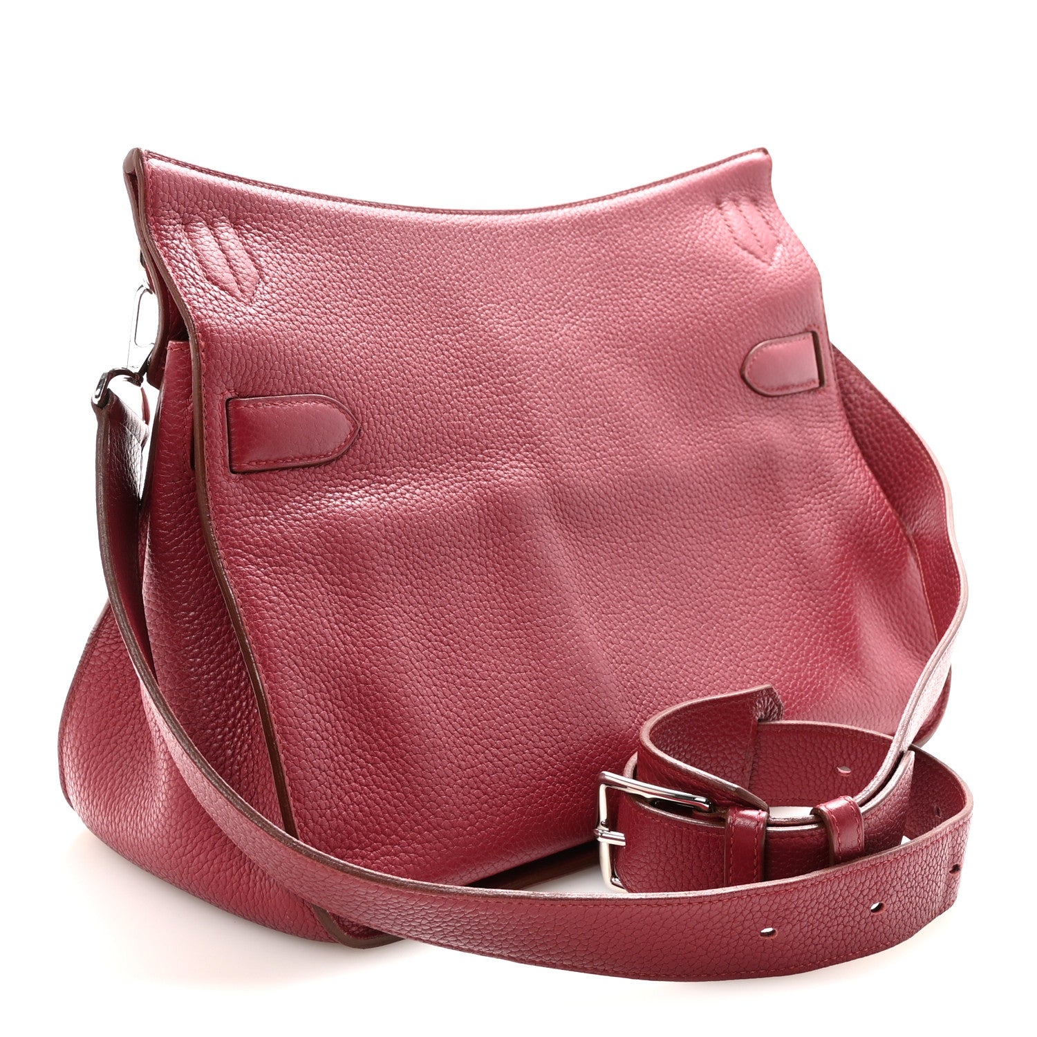 Hermes Taurillon Clemence Jypsiere 34 Rubis 3 of 10