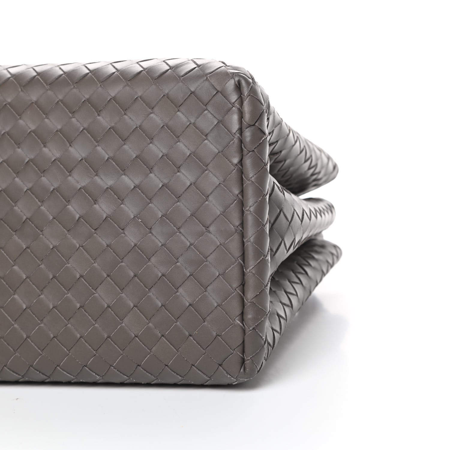 Bottega Veneta Light Calf Intrecciato Small Roma Steel 10 of 11