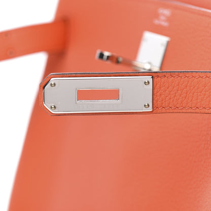 Hermes Togo Kelly Retourne 28 Orange Poppy 15 of 34