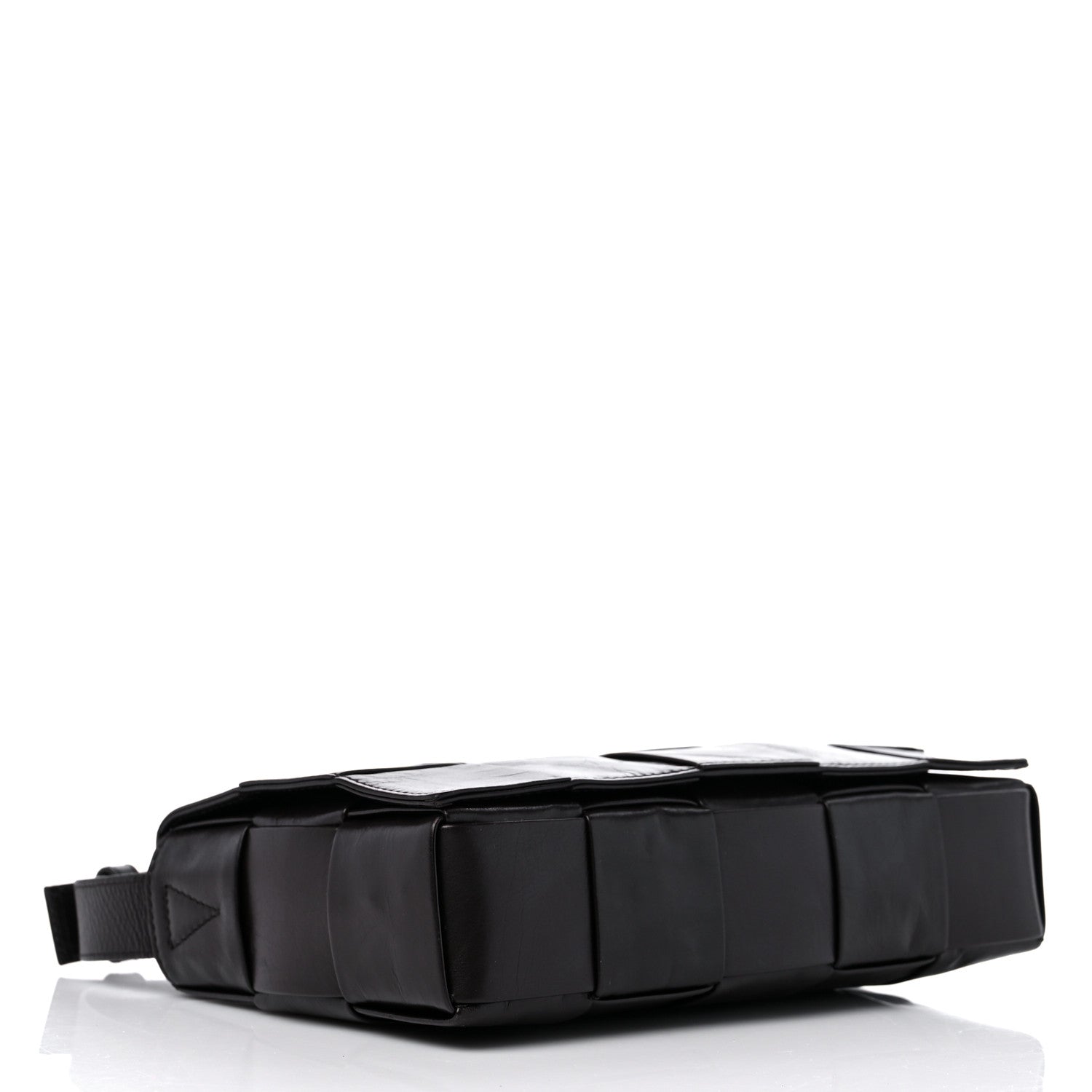 Bottega Veneta Paper Calfskin Maxi Intreccio Cassette Crossbody Bag Fondant 3 of 8