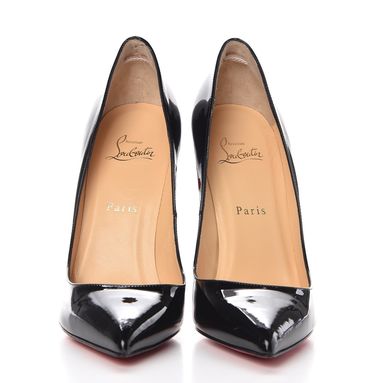 Christian Louboutin Patent Pigalle 120 Pumps 39 Black 2 of 10