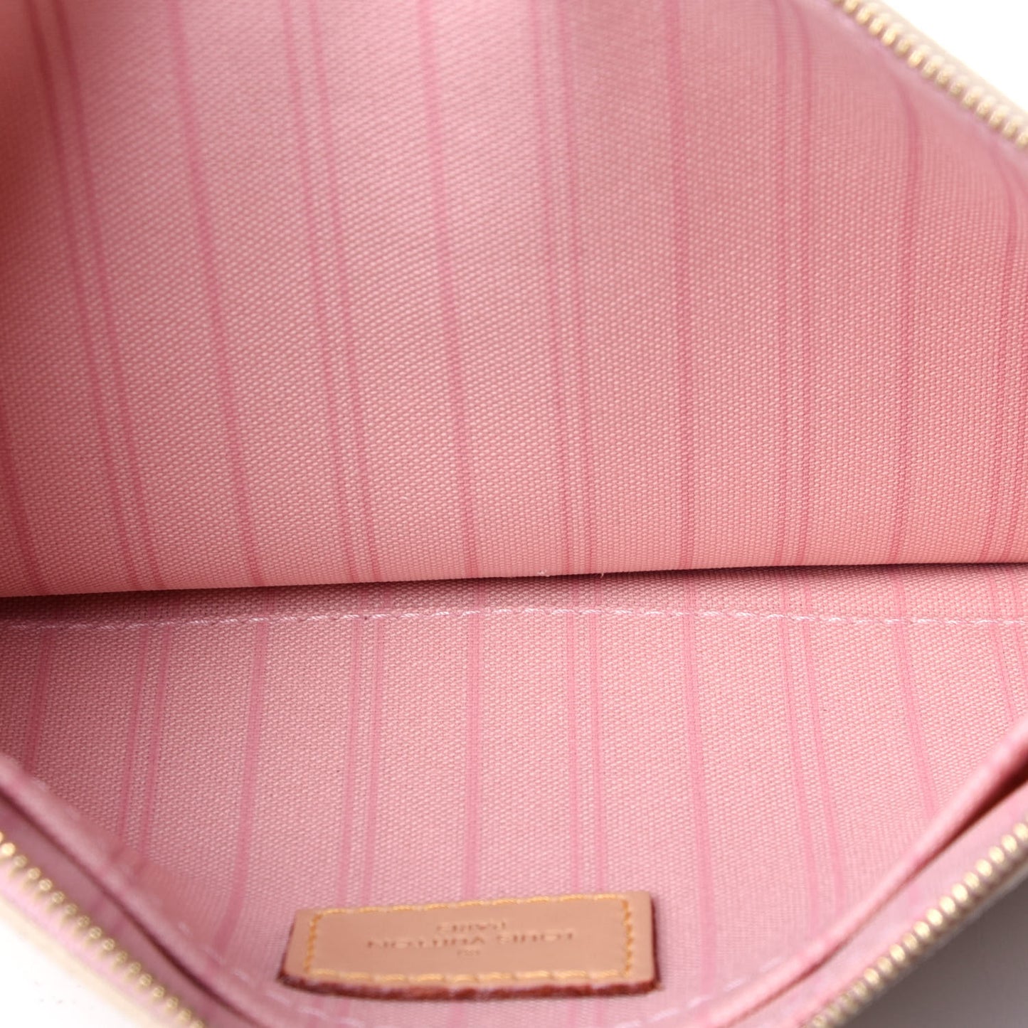 Damier Azur Neverfull MM GM Pochette Rose Ballerine