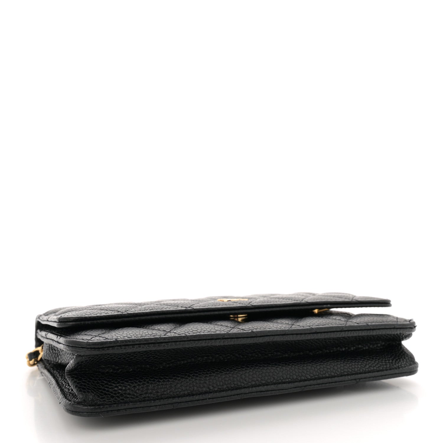 Chanel Caviar Quilted Wallet on Chain WOC Black 4 of 13