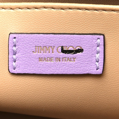 Jimmy Choo Box Calfskin Diamond Frame Clutch Wisteria 6 of 9