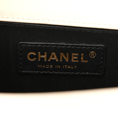 Chanel Glazed Calfskin Small Boy Flap Ivory 6 of 15