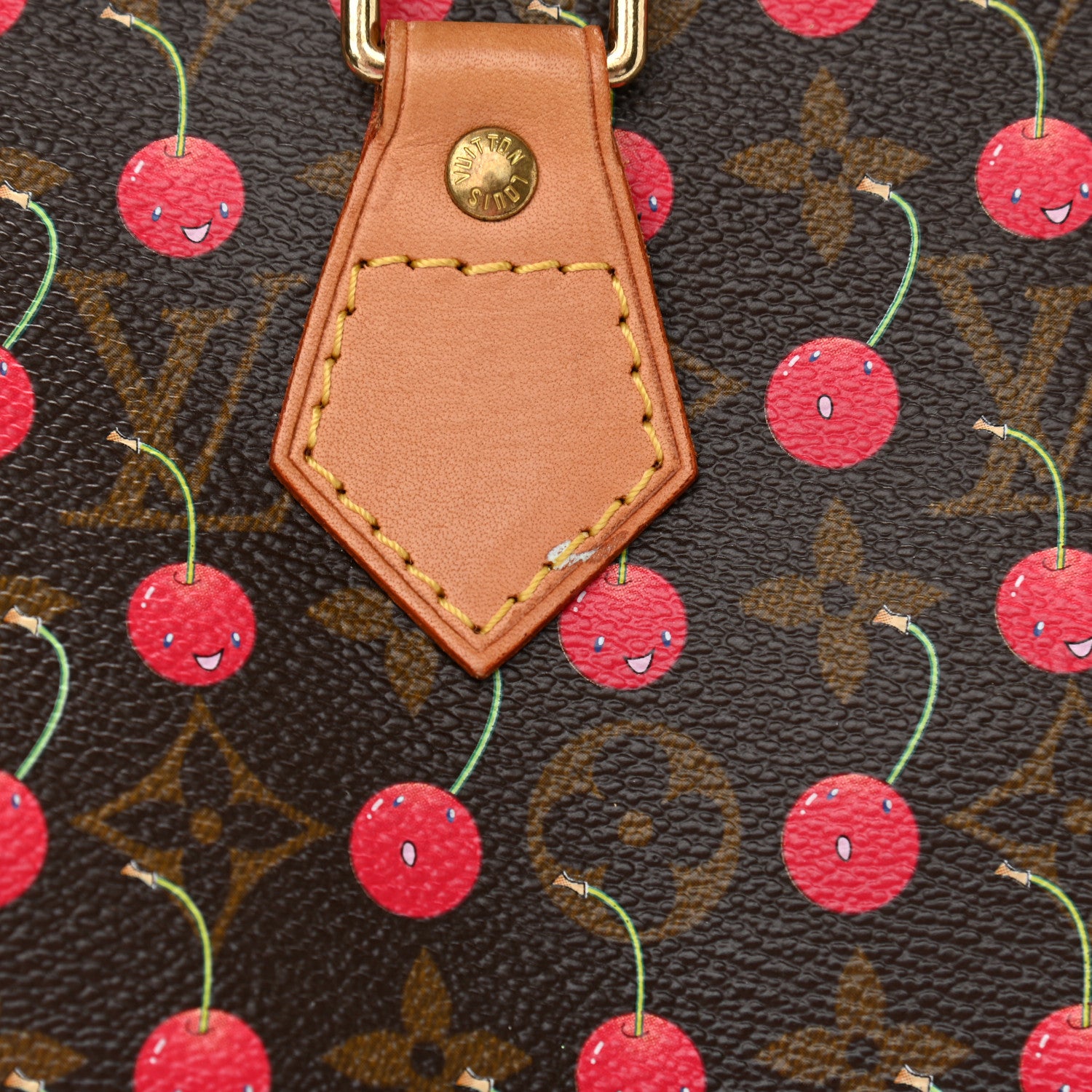 Louis Vuitton Monogram Cerises Speedy 25 11 of 12