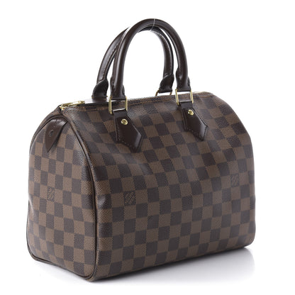 Louis Vuitton Damier Ebene Speedy 25 3 of 10