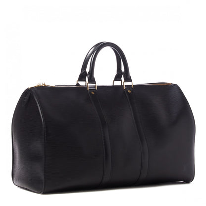 Louis Vuitton Epi Keepall 45 Black 2 of 10