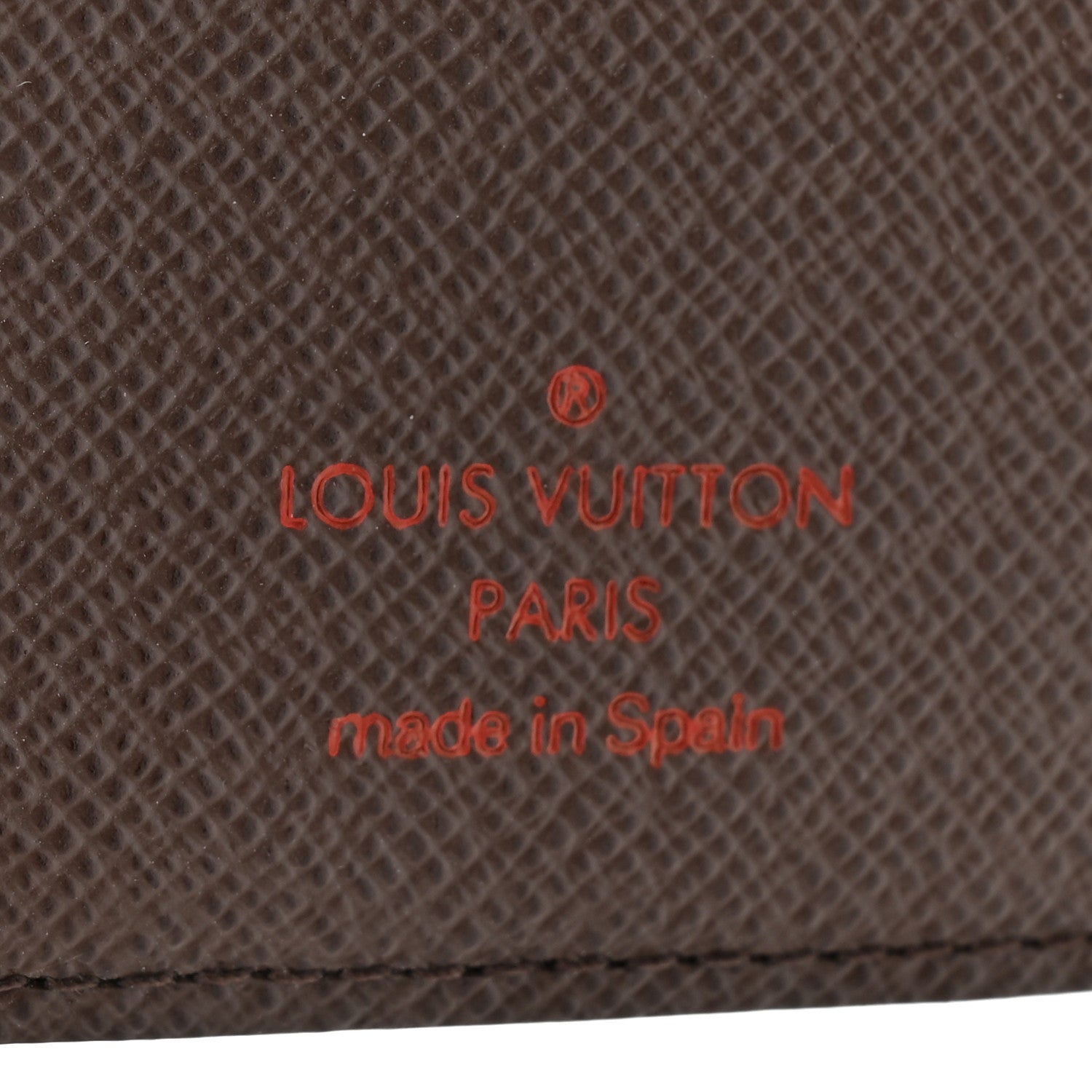 Louis Vuitton Damier Ebene Small Ring Agenda Cover 6 of 7