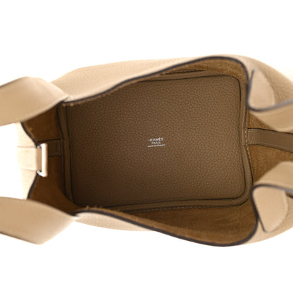 Hermes Taurillon Clemence Picotin Lock 18 PM Trench 6 of 12