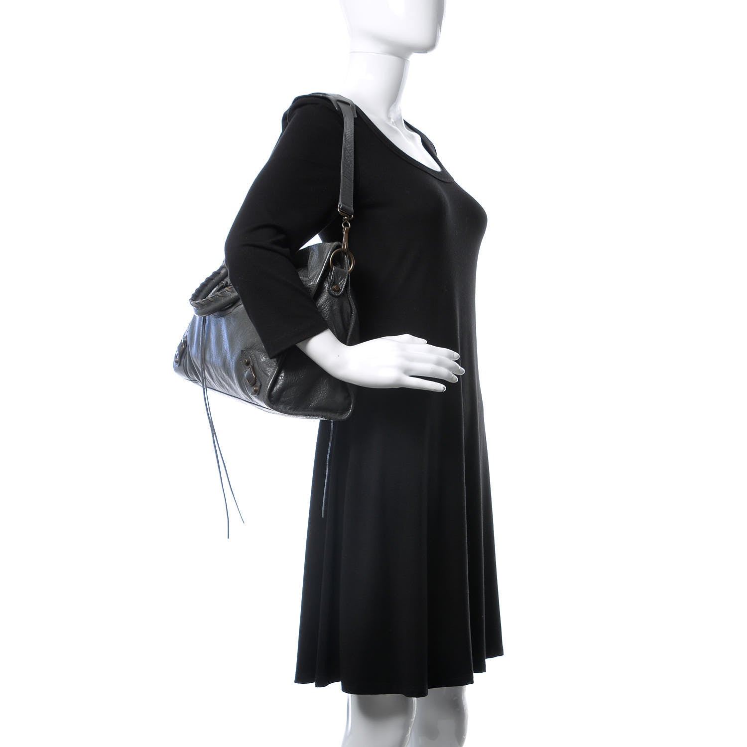 Balenciaga Agneau Classic Hardware City Gris Fossile 3 of 14
