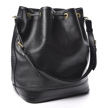 Louis Vuitton Epi Noe Black 2 of 8
