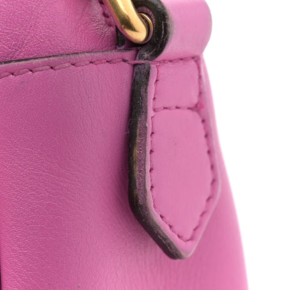 Gucci Calfskin Matelasse Small GG Marmont Chain Shoulder Bag Candy Mousse 12 of 12