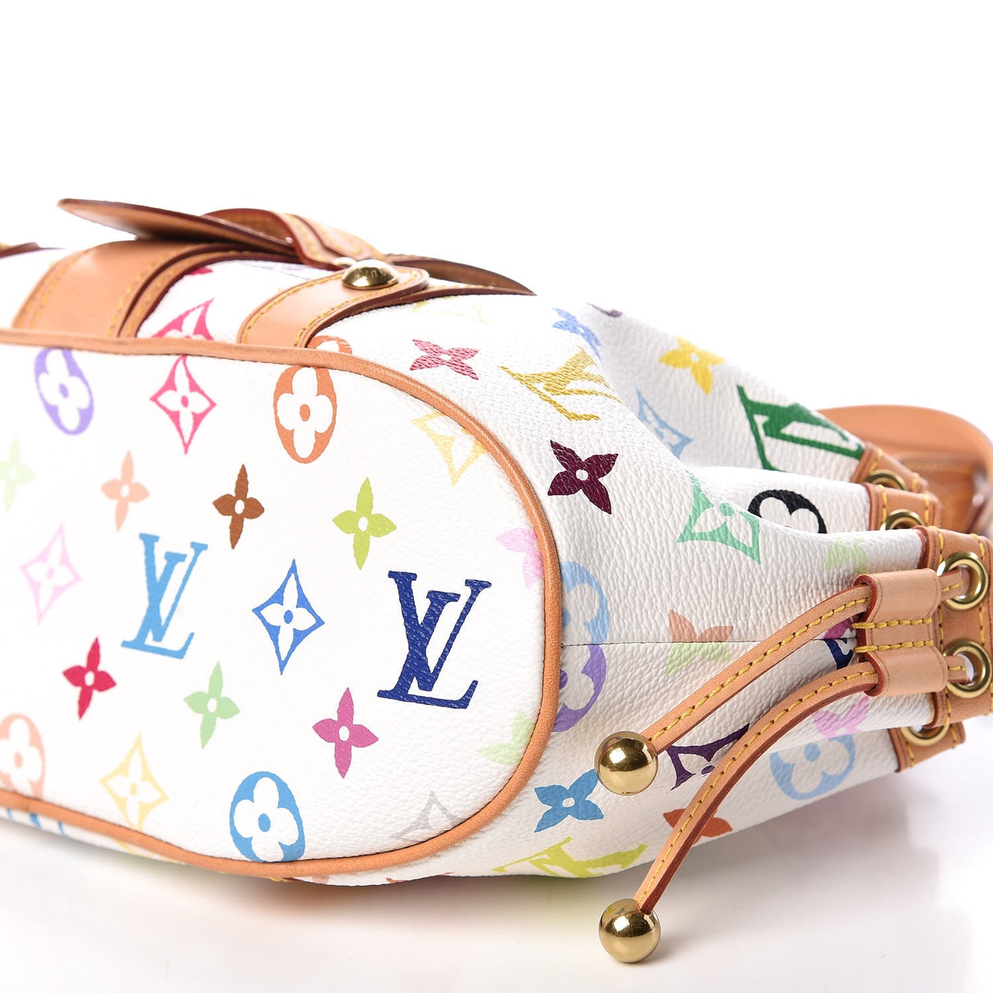 Monogram Multicolor Theda GM White