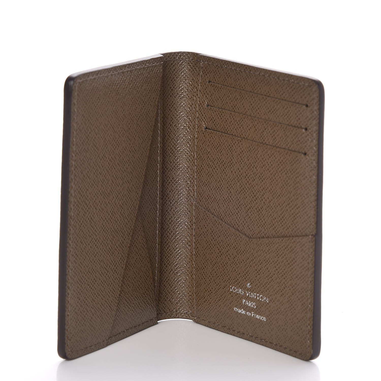 Louis Vuitton Epi Pocket Organizer Kaki Stripes 5 of 8