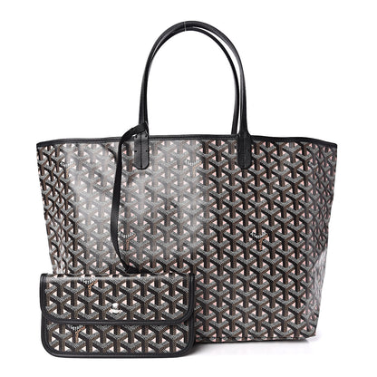 Goyard Goyardine Saint Louis Claire Voie PM Black Pink 1 of 11