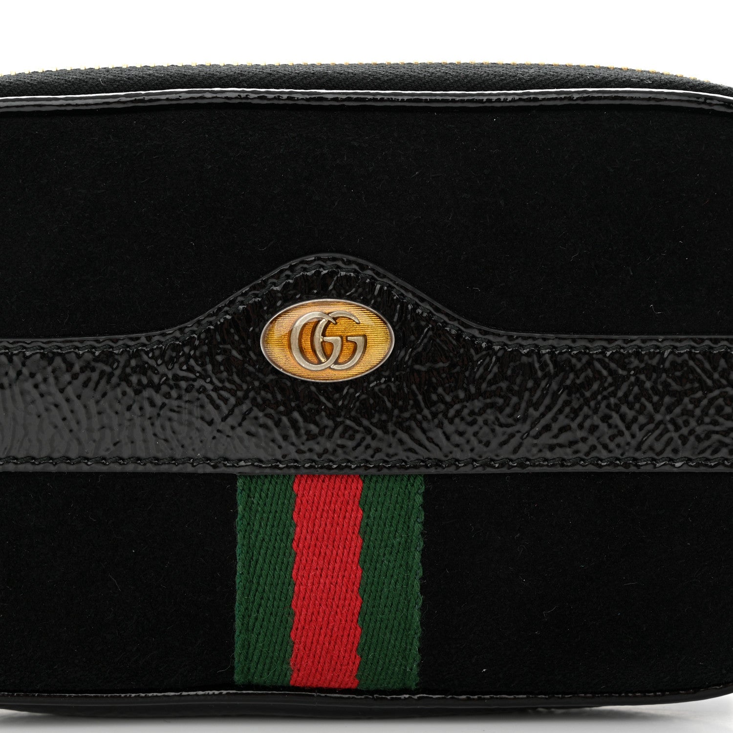 Gucci Grained Calfskin Ophidia Belted iPhone Case 95 38 Black 7 of 11
