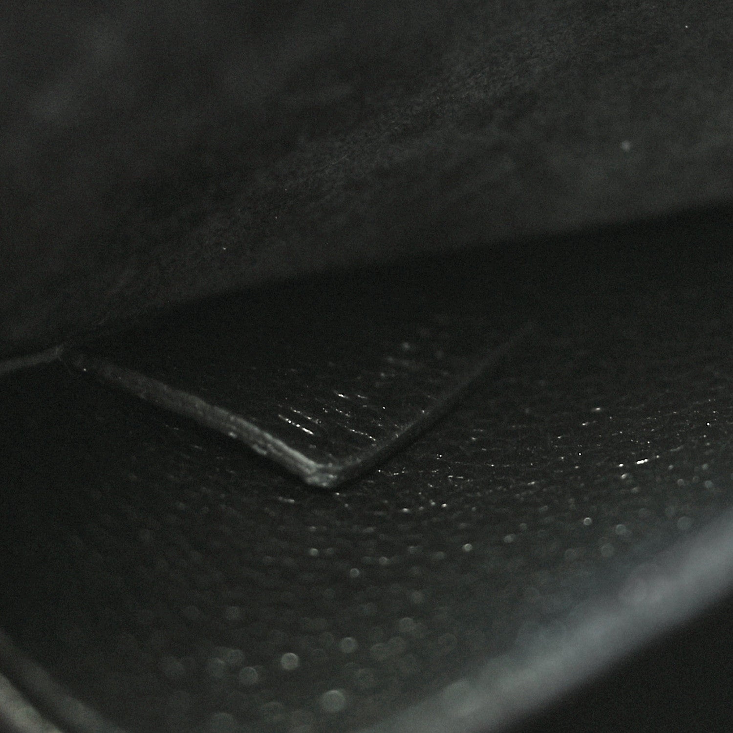 Celine Grained Calfskin Cuir Triomphe Small Cabas Drawstring Black 7 of 10