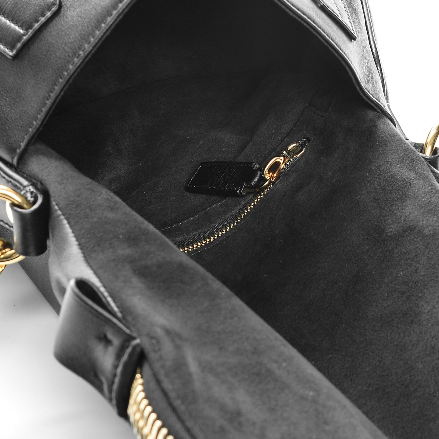 Calfskin Medium Jennifer Crossbody Bag Black