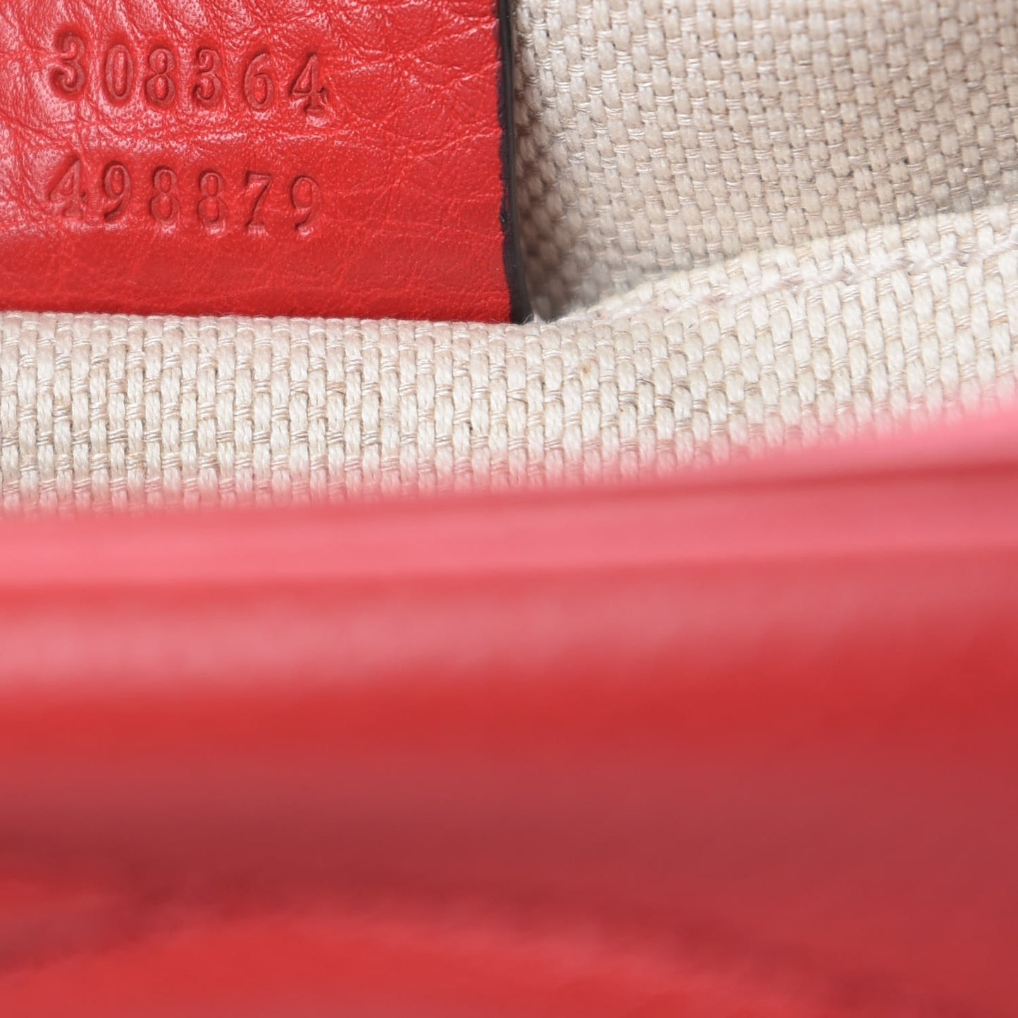 Pebbled Calfskin Small Soho Disco Bag Tabasco Red