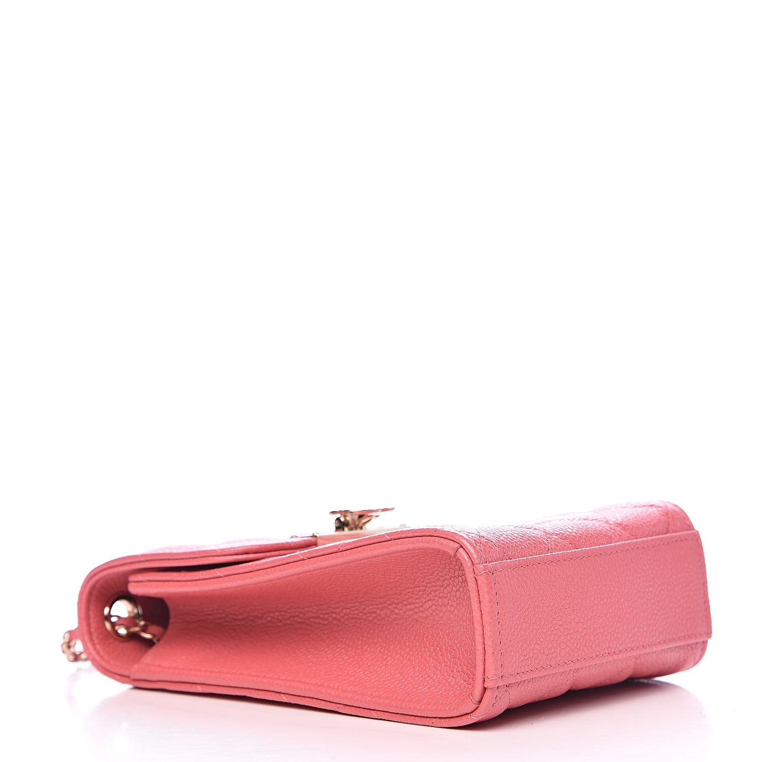 Chanel Caviar Quilted Golden Class Phone Holder Pink 3 of 9