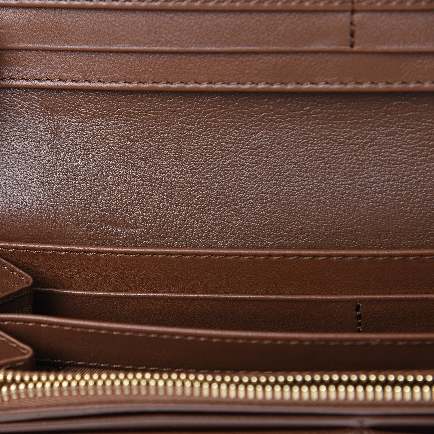 Calfskin Horseferry Check Porter Continental Wallet Tan