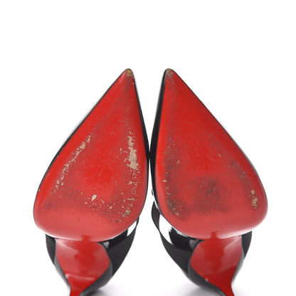 Christian Louboutin Patent Sharpstagram 100 Pumps 40 Black 8 of 10