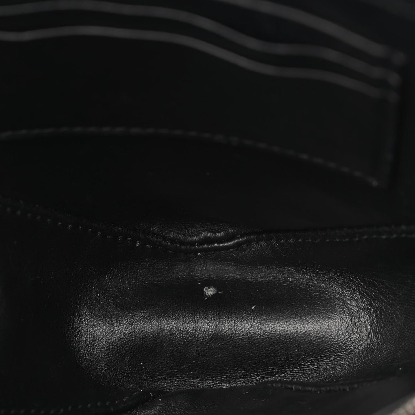 Shiny Day Calfskin Logo XS Triangle Chain Duffle Bleu Roi White