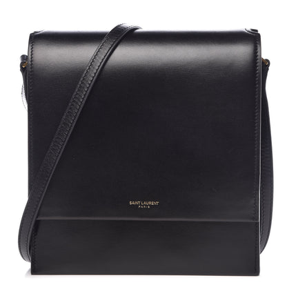 Saint Laurent Calfskin Sao Shoulder Bag Black 1 of 11