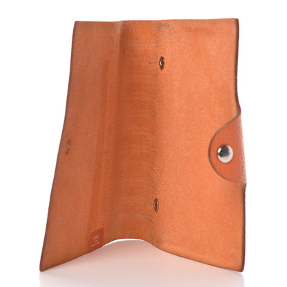 Hermes Togo Ulysse PM Notebook Cover Orange 5 of 9