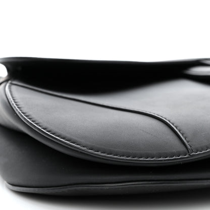 Christian Dior Ultra Matte Calfskin Saddle Bag Black 9 of 12
