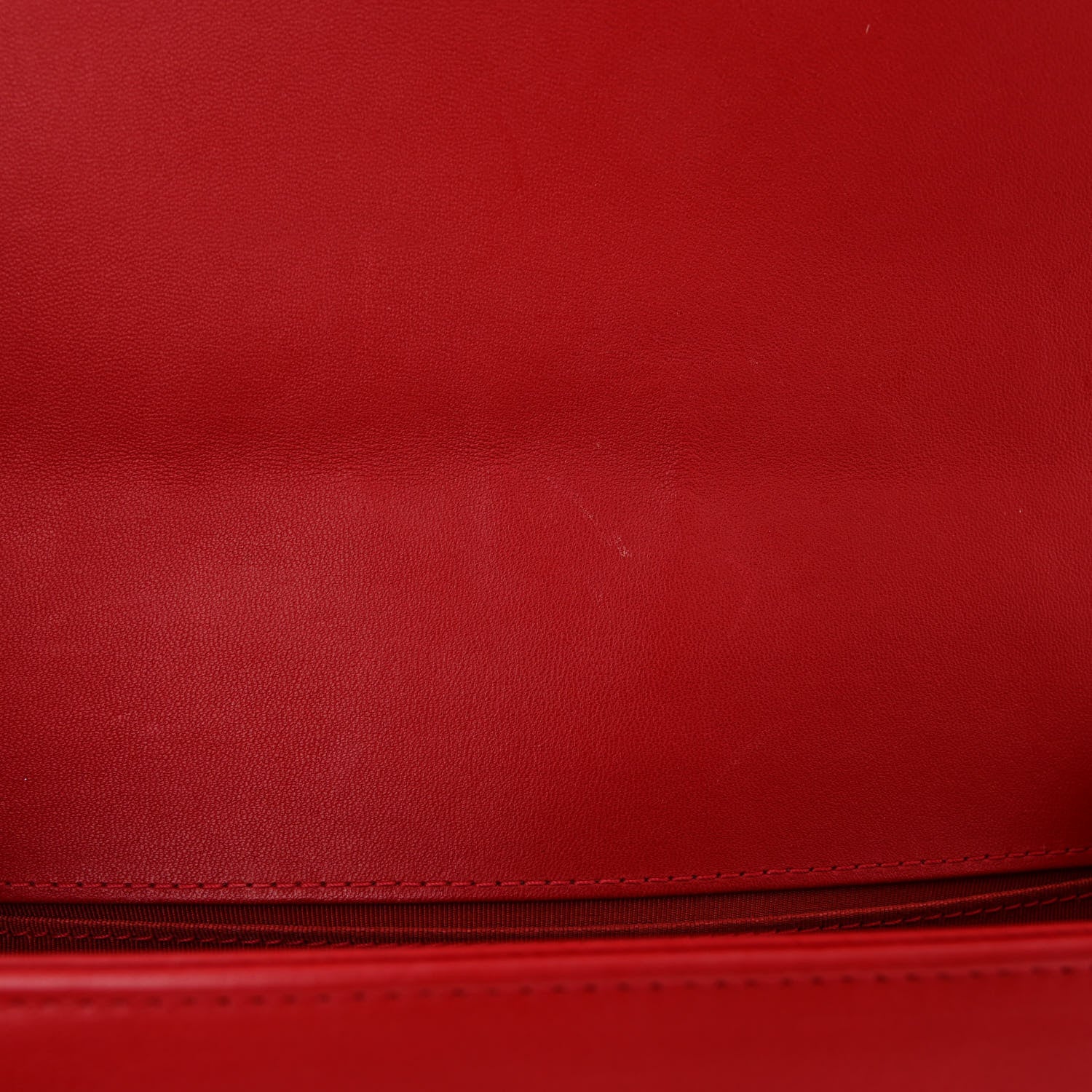 Chanel Lambskin Quilted Medium Boy Flap Red 11 of 12