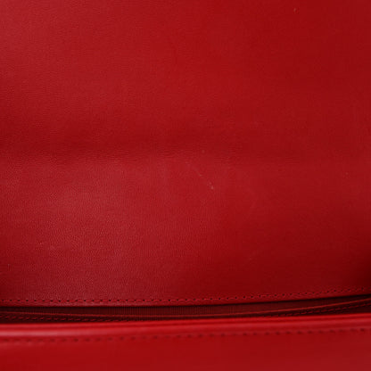 Chanel Lambskin Quilted Medium Boy Flap Red 11 of 12