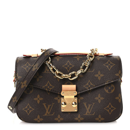 Louis Vuitton Monogram Pochette Metis East West 1 of 11