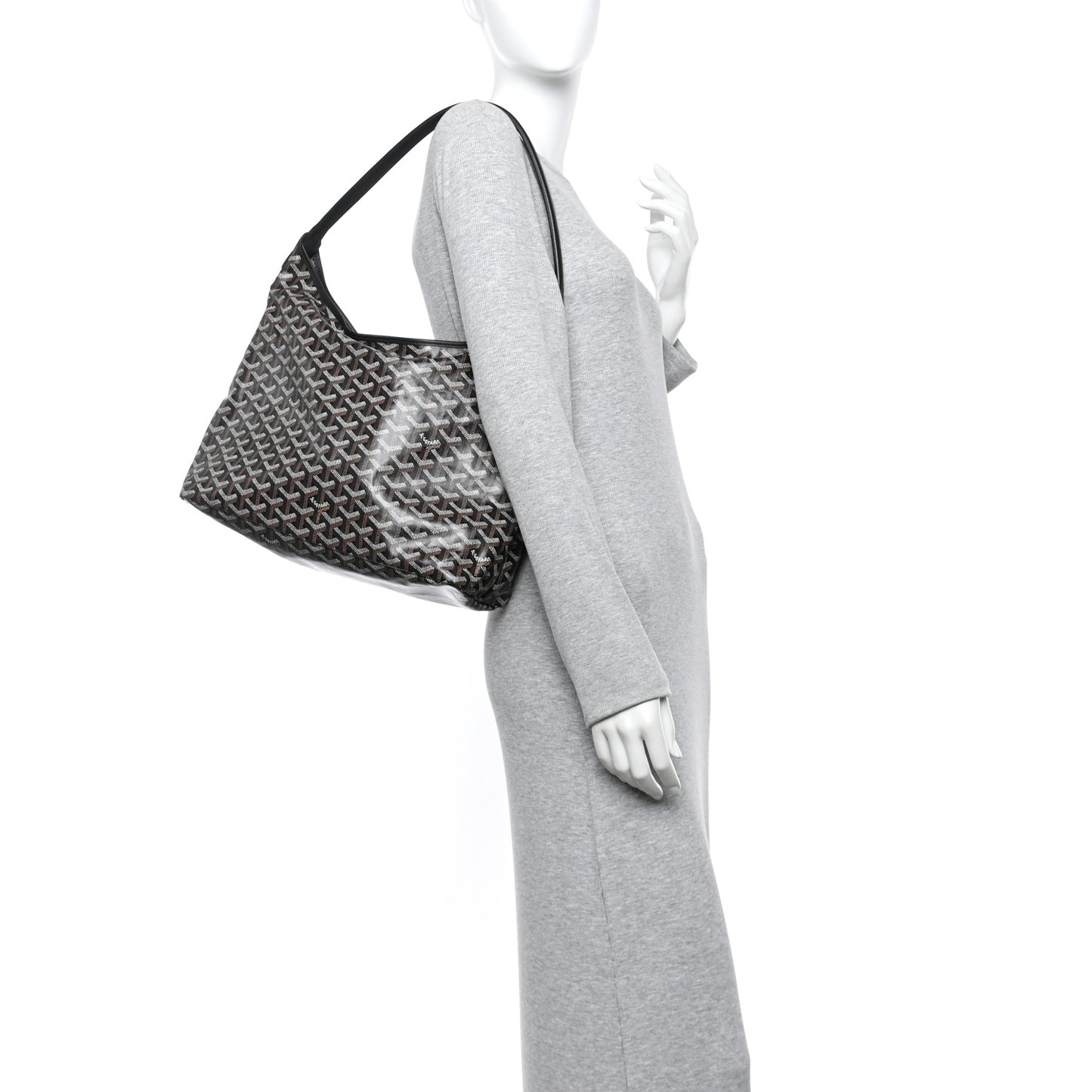 Goyardine Boheme Hobo Black