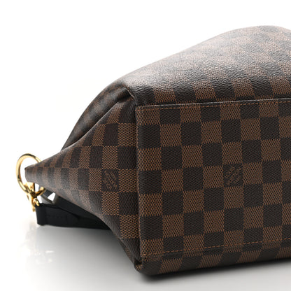 Louis Vuitton Damier Ebene Odeon Tote MM Black 8 of 9