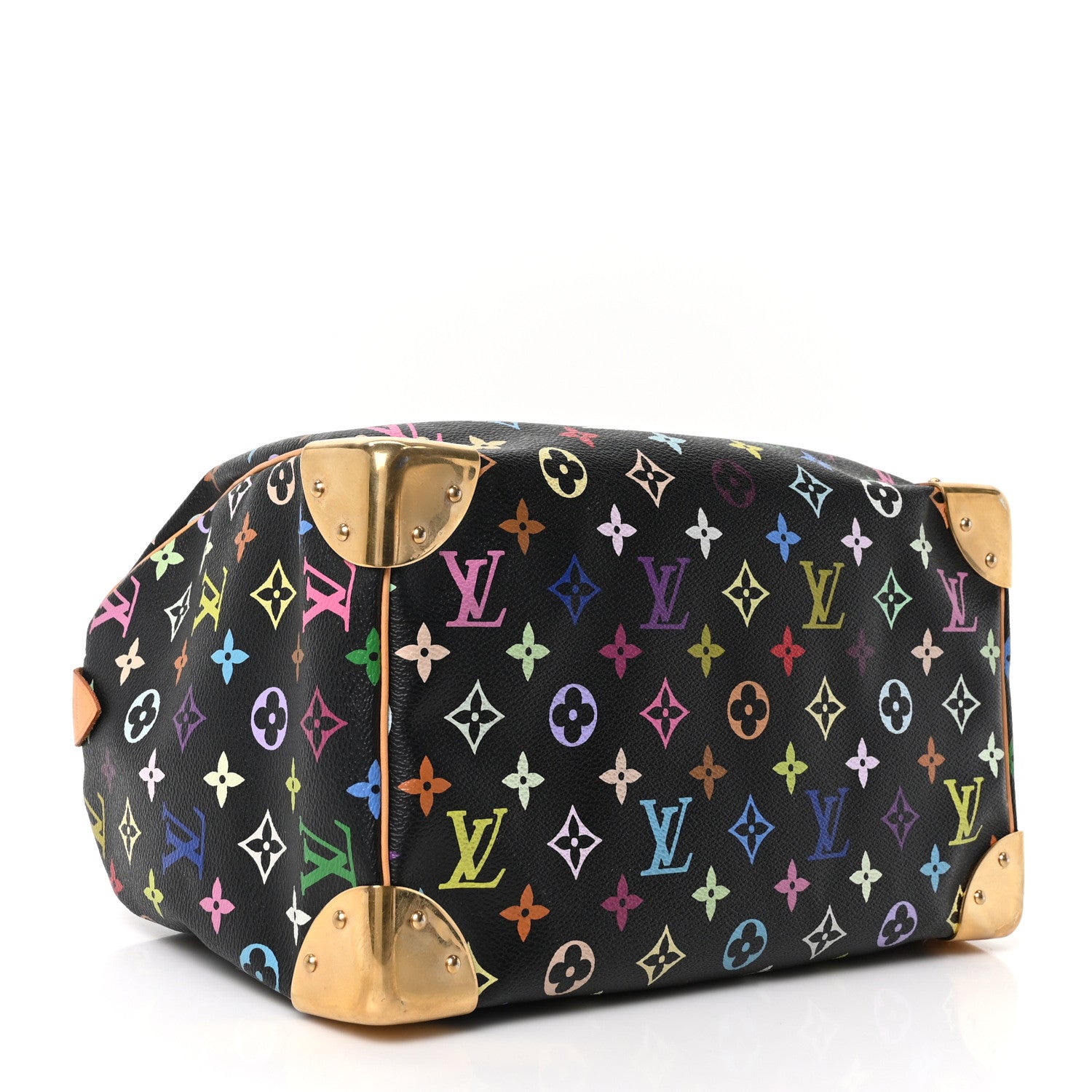Louis Vuitton Monogram Multicolor Speedy 30 Black 4 of 9