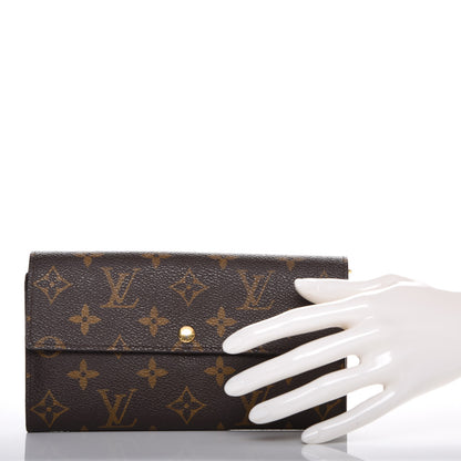 Louis Vuitton Monogram Sarah Wallet 2 of 7