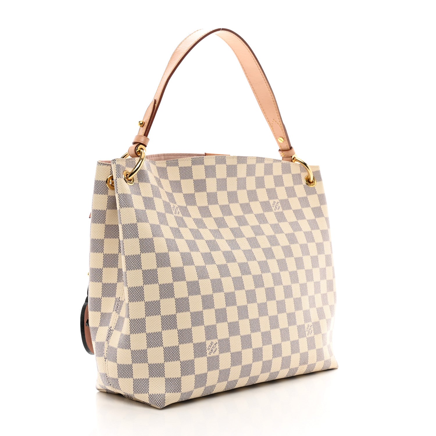 Louis Vuitton Damier Azur Graceful PM Rose Ballerine 3 of 11
