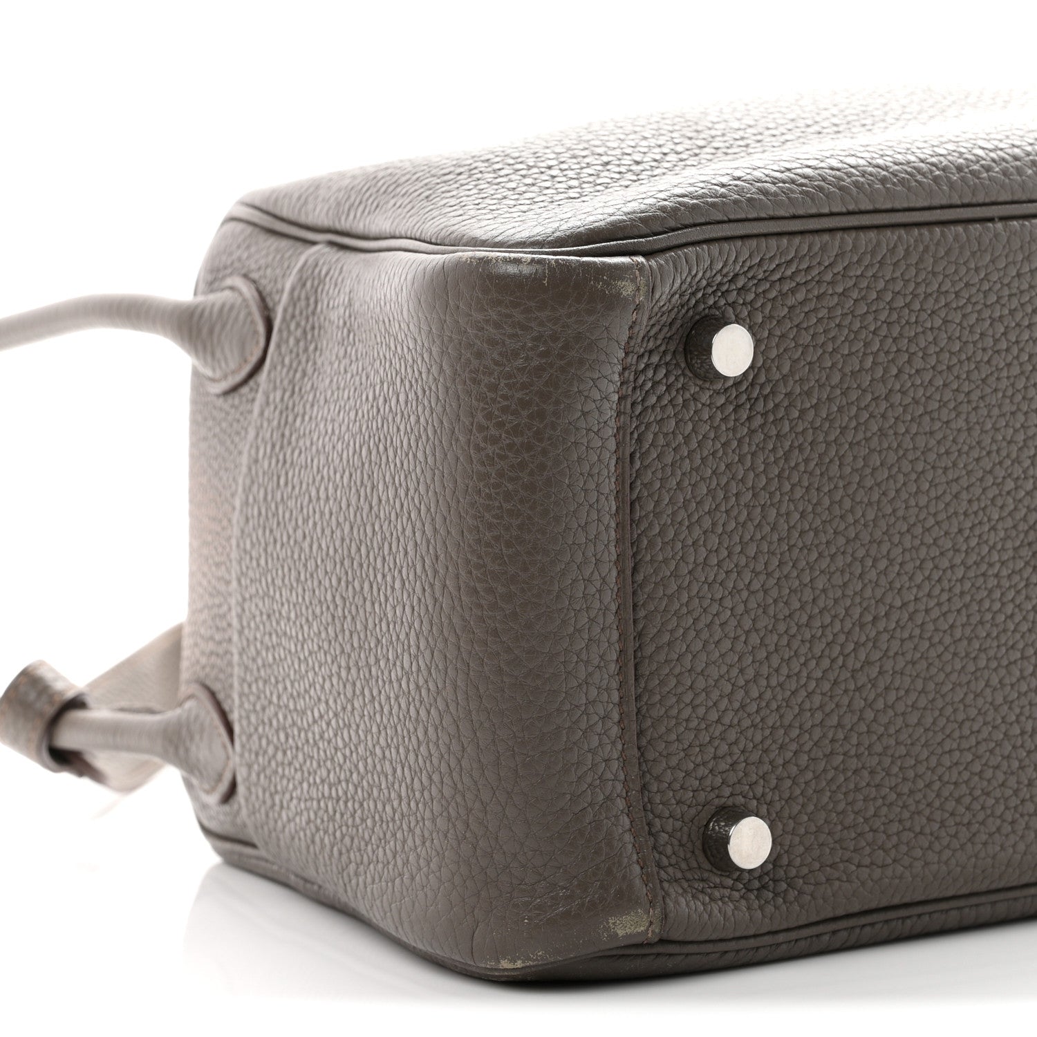 Hermes Taurillon Clemence Lindy 26 Etain 8 of 10